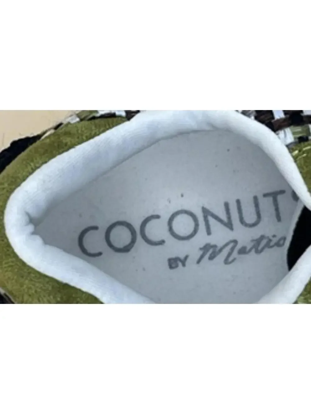 COCONUTS by Matisse Go To Platform Lace Up Women's Green Sneakers Casual Shoes